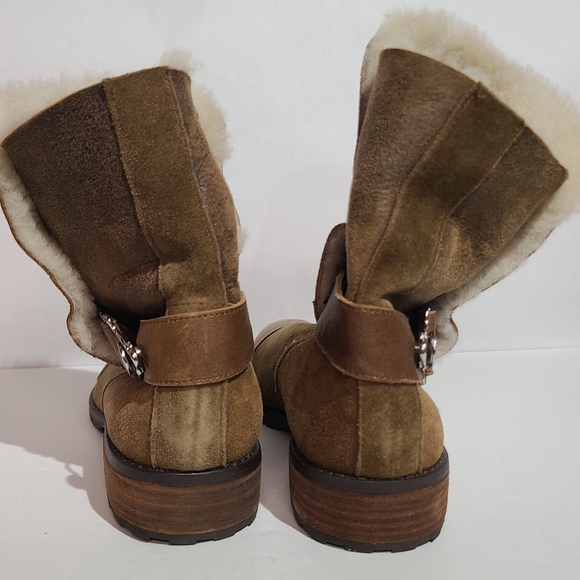 Matt bernson tundra booties shearling leather boots - Picture 5 of 16